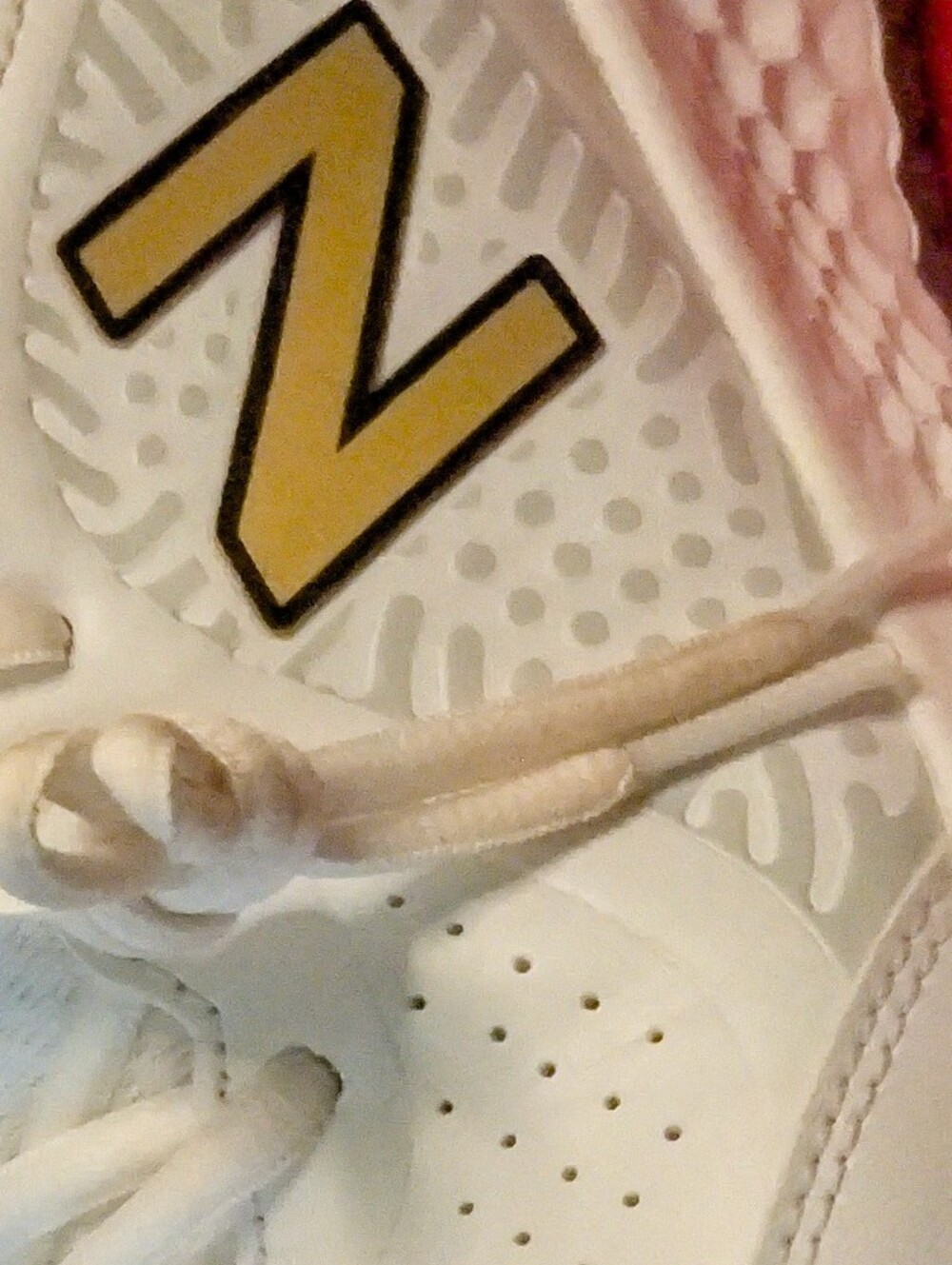 White And Gold New Balance Urban Everyday Sneakers New In Redbox! Women's 8 - Picture 6 of 16